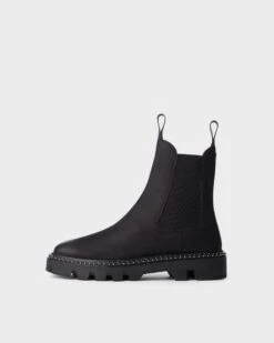 Rag & Bone Quest Chelsea Boot - Leather For Sale Black