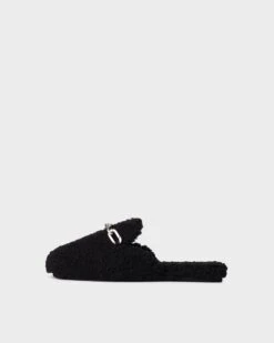 Rag & Bone Essex Slide - Sherpa For Sale Black Sherpa