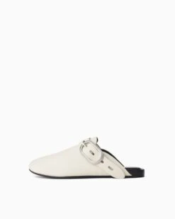 Rag & Bone Ansley Slide - Leather For Sale Antique White