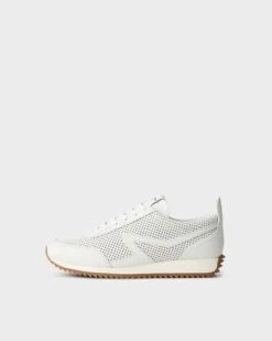 Rag & Bone Retro Runner - Leather For Women White