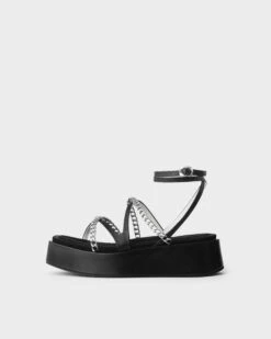 Rag & Bone Logan Sandal - Leather For Women Black