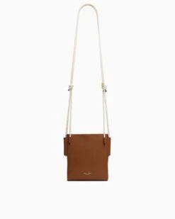 Rag & Bone Passport Bag - Leather For Sale Earth Brown