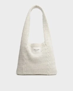 Rag & Bone Addison Shopper Bag - Cotton For Women Light Dove