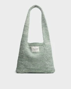 Rag & Bone Addison Shopper Bag - Cotton For Women Leaf Green