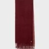 Rag & Bone Crown Cashmere Scarf For Sale Wine/ Dusty Pink