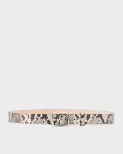 Rag & Bone Baby Boyfriend Belt For Women Black/white