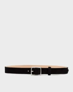 Rag & Bone Baby Boyfriend Belt For Women Smoke Suede