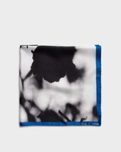 Rag & Bone Archive Silk Bandana For Sale Dark Flower
