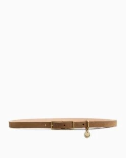Rag & Bone Baby Rebound Belt For Women Camel Suede