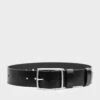 Rag & Bone Jumbo Boyfriend Waist Belt For Women Black