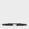 Rag & Bone Olympus Skinny Belt For Women Black