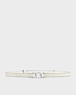 Rag & Bone Olympus Skinny Belt For Women Black