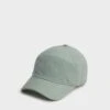 Rag & Bone Mercer Baseball Cap For Women Honey Beige Nubuck