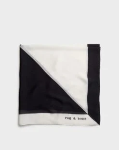 Rag & Bone Odyssey 90 Scarf For Women Deep Yellow Multi