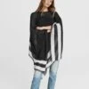 Rag & Bone Hera Linen Beach Wrap For Women Black